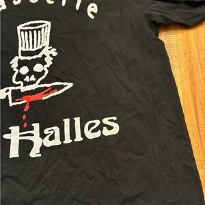 Les Halles (🙏Anthony Bourdain) Black Graphic T-Shirt